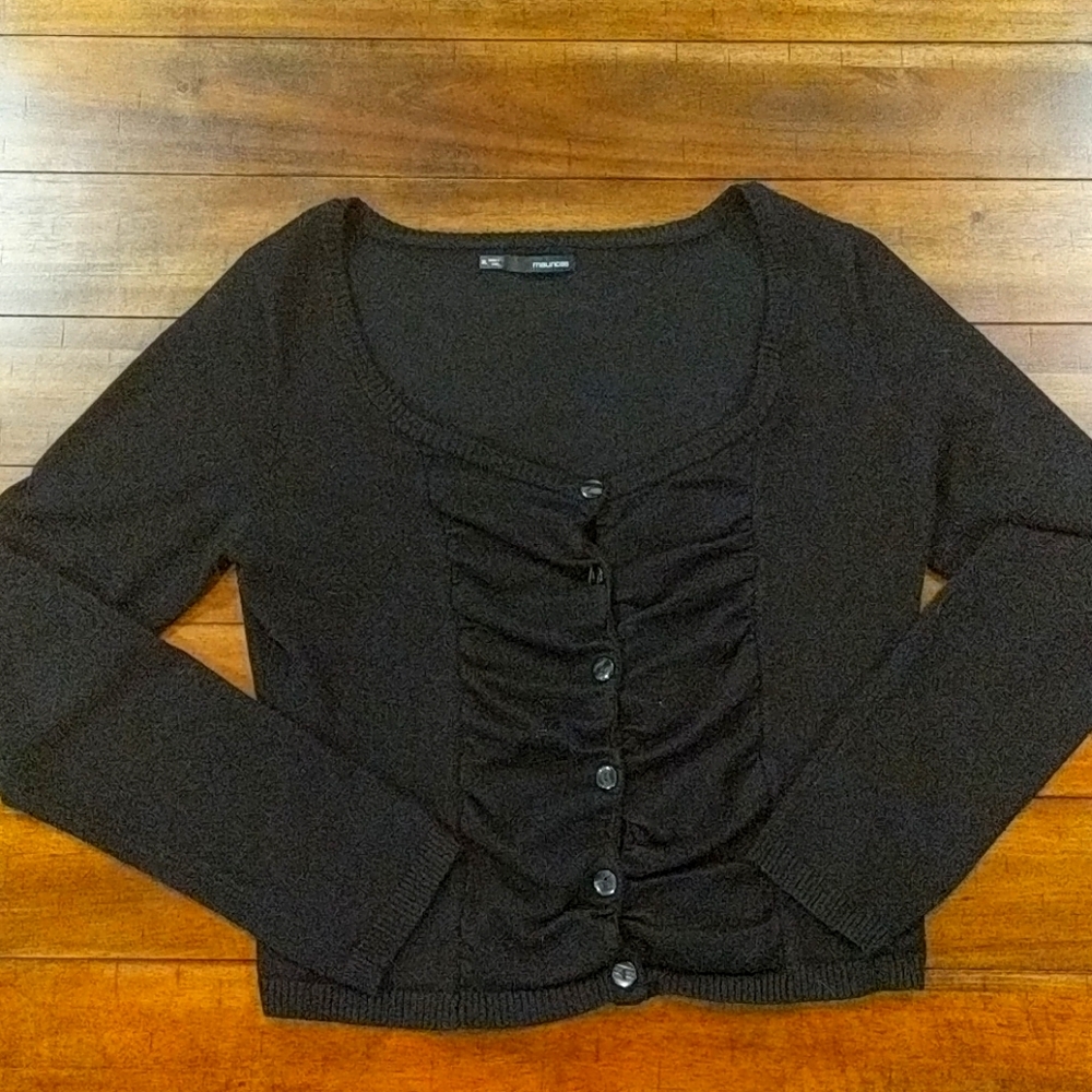 Maurices XL black sweater